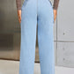 Wide Leg Jeans with Pockets