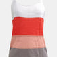 Color Block Scoop Neck Cami