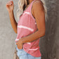 Full Size Tie-Dye Round Neck Tank