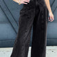 High Rise Wide Leg Jeans with Pockets