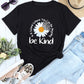 Graphic Round Neck Short Sleeve T-Shirt