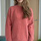 Mock Neck Long Sleeve Sweater