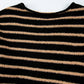 Stripe Drop Shoulder Round Neck Sweater