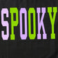 SPOOKY Round Neck Short Sleeve T-Shirt