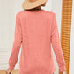 Notched Long Sleeve T-Shirt