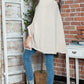 Round Neck Batwing Sleeve Sweater