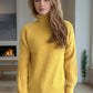 Turtleneck Long Sleeve Sweater