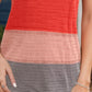 Color Block Scoop Neck Cami