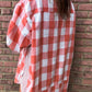 Plaid Collared Neck Long Sleeve Shirt Dress