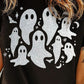 Full Size Ghost Round Neck Short Sleeve T-Shirt