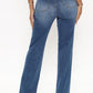 Raw Hem High Waist Jeans