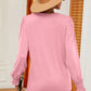 V-Neck Long Sleeve T-Shirt