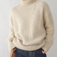 Turtleneck Dropped Shoulder Long Sleeve Sweater