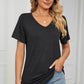 V-Neck Short Sleeve T-Shirt