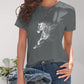 Horse Round Neck Short Sleeve T-Shirt