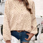 Frill Round Neck Long Sleeve Shirt