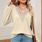 V-Neck Dropped Shoulder T-Shirt