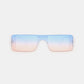 Polycarbonate Frame Rectangle Sunglasses