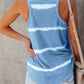 Full Size Tie-Dye Round Neck Tank