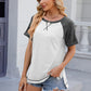 Round Neck Short Sleeve T-Shirt