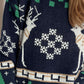 Christmas Element Round Neck Long Sleeve Sweater