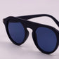 3-Piece Round Polycarbonate Full Rim Sunglasses