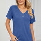 V-Neck Short Sleeve T-Shirt