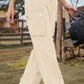 Loose Fit Long Jeans with Pockets