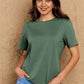 Full Size Round Neck Short Sleeve T-Shirt