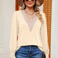 V-Neck Long Sleeve T-Shirt