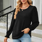 Round Neck Long Sleeve T-Shirt