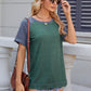 Round Neck Short Sleeve T-Shirt