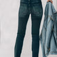 Mid-Rise Waist Skinny Jeans with Pockets