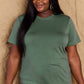 Full Size Round Neck Short Sleeve T-Shirt