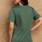 Full Size Round Neck Short Sleeve T-Shirt