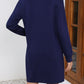 Johnny Collar Long Sleeve Dress