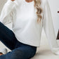 Round Neck Raglan Sleeve Top