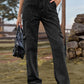 High Waist Cargo Jeans