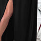 Slit Surplice Long Sleeve Maxi Dress