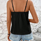 Contrast V-Neck Cami