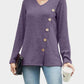 V-Neck Long Sleeve T-Shirt