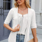 Eyelet Half Sleeve T-Shirt