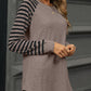 Striped Round Neck Long Sleeve T-Shirt