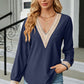 V-Neck Long Sleeve T-Shirt