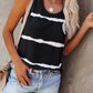 Full Size Tie-Dye Round Neck Tank