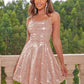 Sequin Tie Back Cami Dress - Michelle Francisco