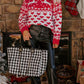 Christmas Element Turtleneck Long Sleeve Sweater