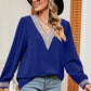 V-Neck Long Sleeve T-Shirt