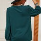 V-Neck Long Sleeve T-Shirt