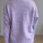 V-Neck Dropped Shoulder Long Sleeve Sweater